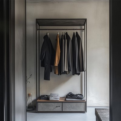 Mi a 150 cm-es gardrób beépítési folyamata?