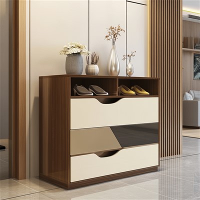 Szilárd fa cipő szekrény